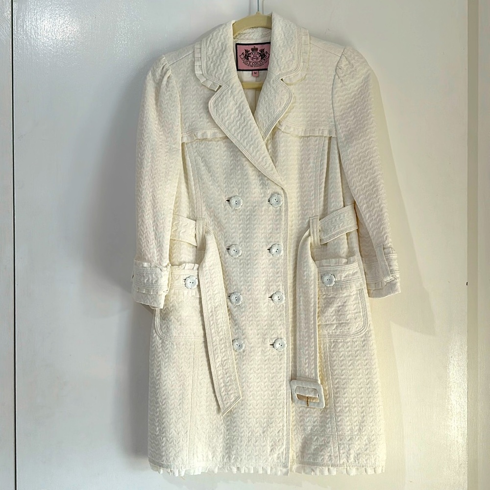 Juicy Couture coat 3/4 sleeves